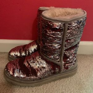 red christmas uggs